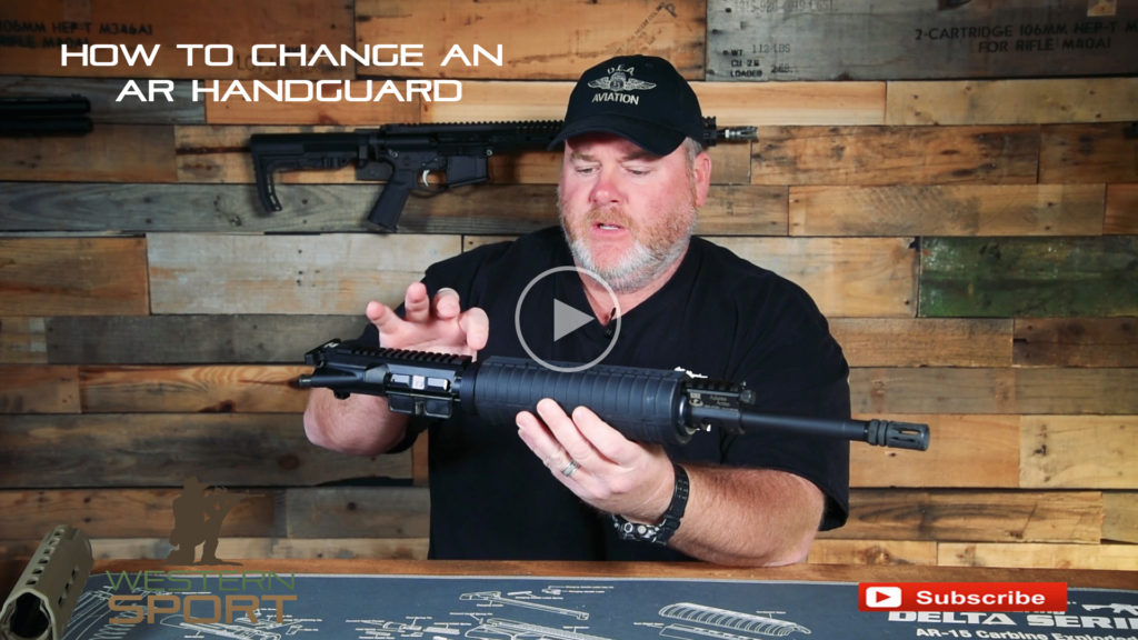 how to change and AR handguard youtube video | wester sport