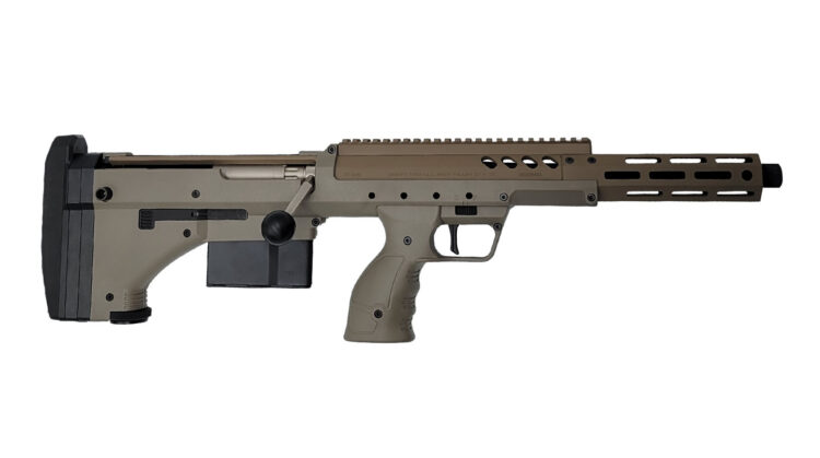 SRS Precision Bullpup Covert Bolt-Action Rifle FDE